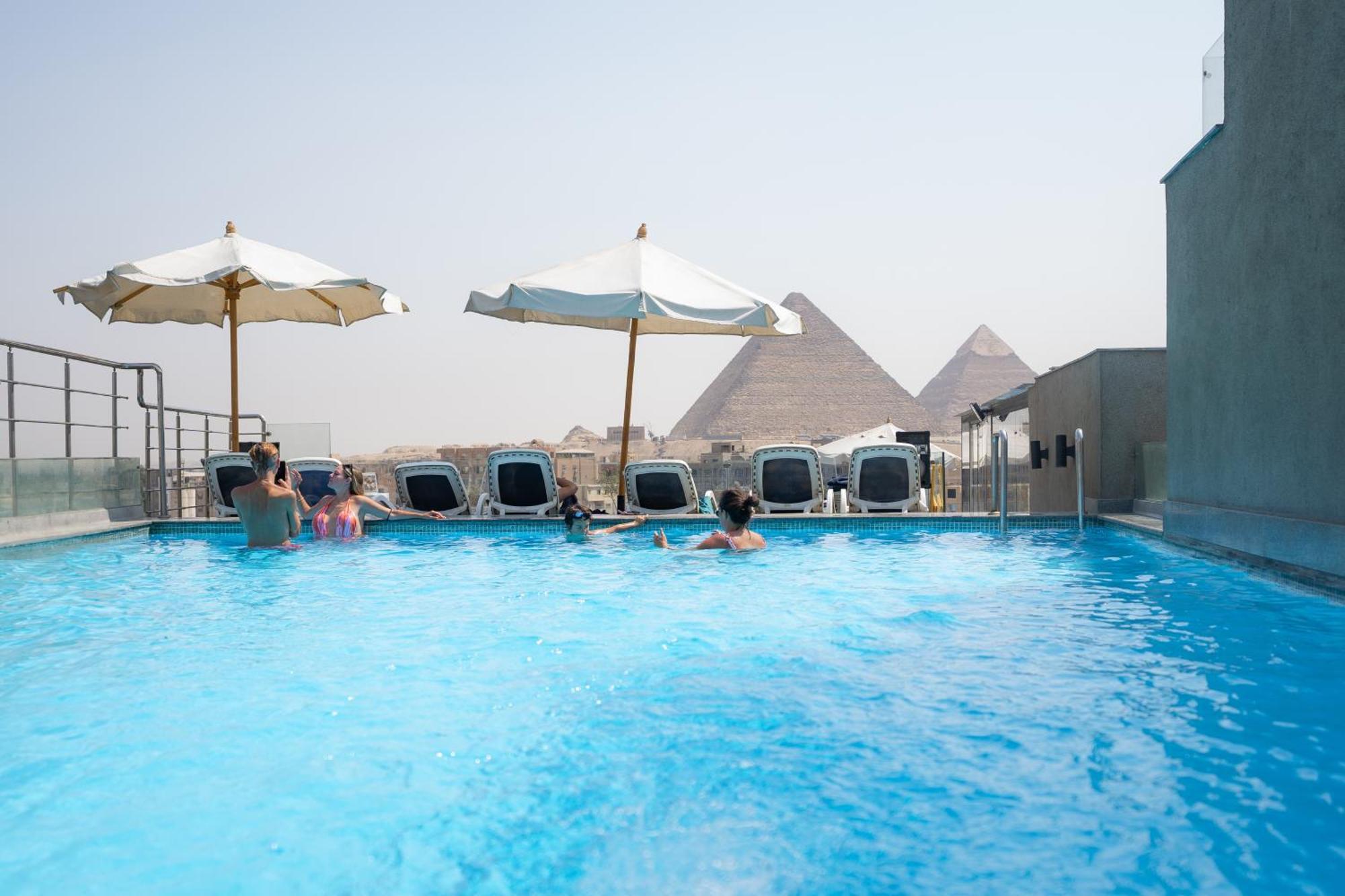 New Pyramid Front Hotel Al Kawm al Akhdar 外观 照片